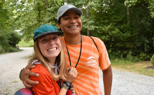 Two camp counselors.
